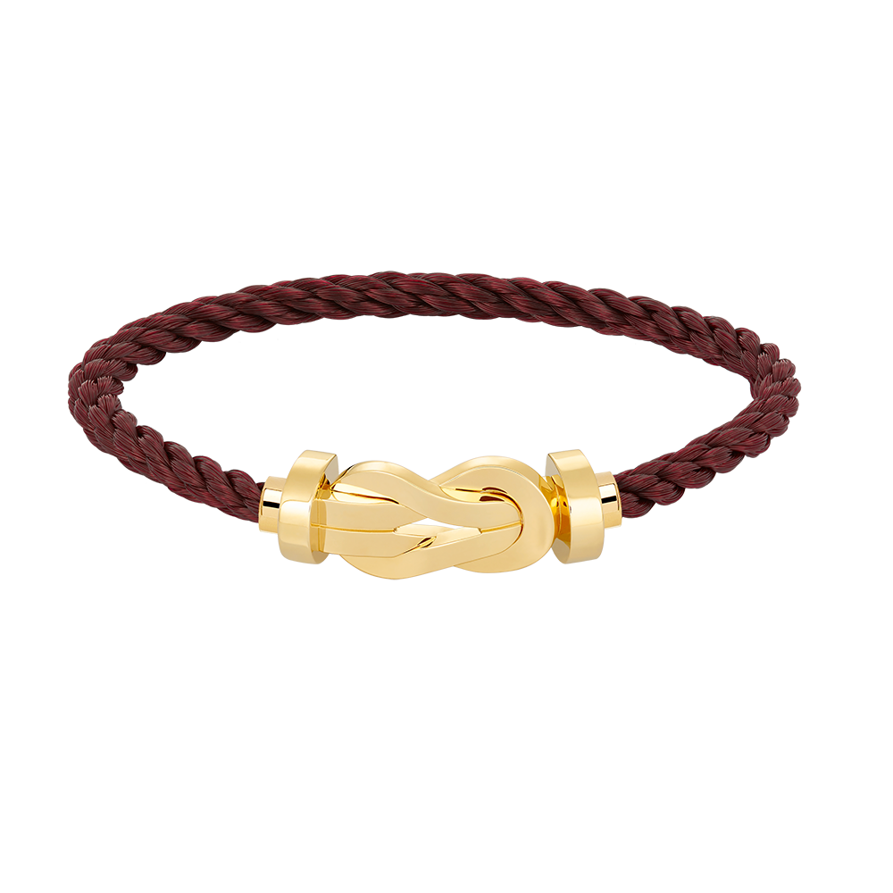 [Cyra]  CHANCE GROSSES 8-FIGUREN-ARMBAND MIT SCHNALLE, OHNE DIAMANTEN, GOLD