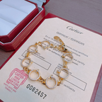 [Cyra] ARMBAND LOVE&JUSTE MIT DIAMANTEN