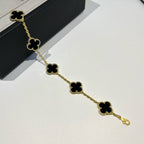 [Cyra] NEUE CLOVER 5 MOTIV ONYX ARMBAND KOLLEKTION
