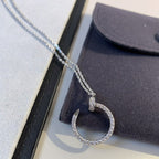 [Cyra] JUSTE HALSKETTE SILBER DIAMANTEN