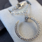 [Cyra] JUSTE HALSKETTE SILBER DIAMANTEN
