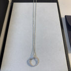 [Cyra] JUSTE HALSKETTE SILBER DIAMANTEN