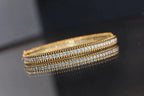 [Cyra] PERLEE ARMBAND MIT 1 DIAMANTREIHE