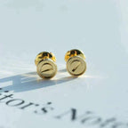 [Cyra] ラブイヤリング ゴールド 10MM