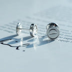 [Cyra]  LOVE EARRINGS SILVER 10MM