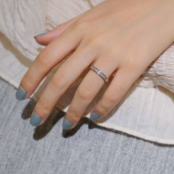 [Cyra]  LOVE RING 2.65MM DIAMOND