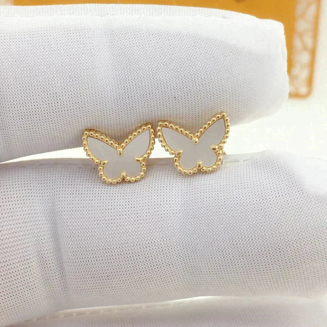 [Cyra]  SWEET BUTTERFLY MOP EARSTUDS