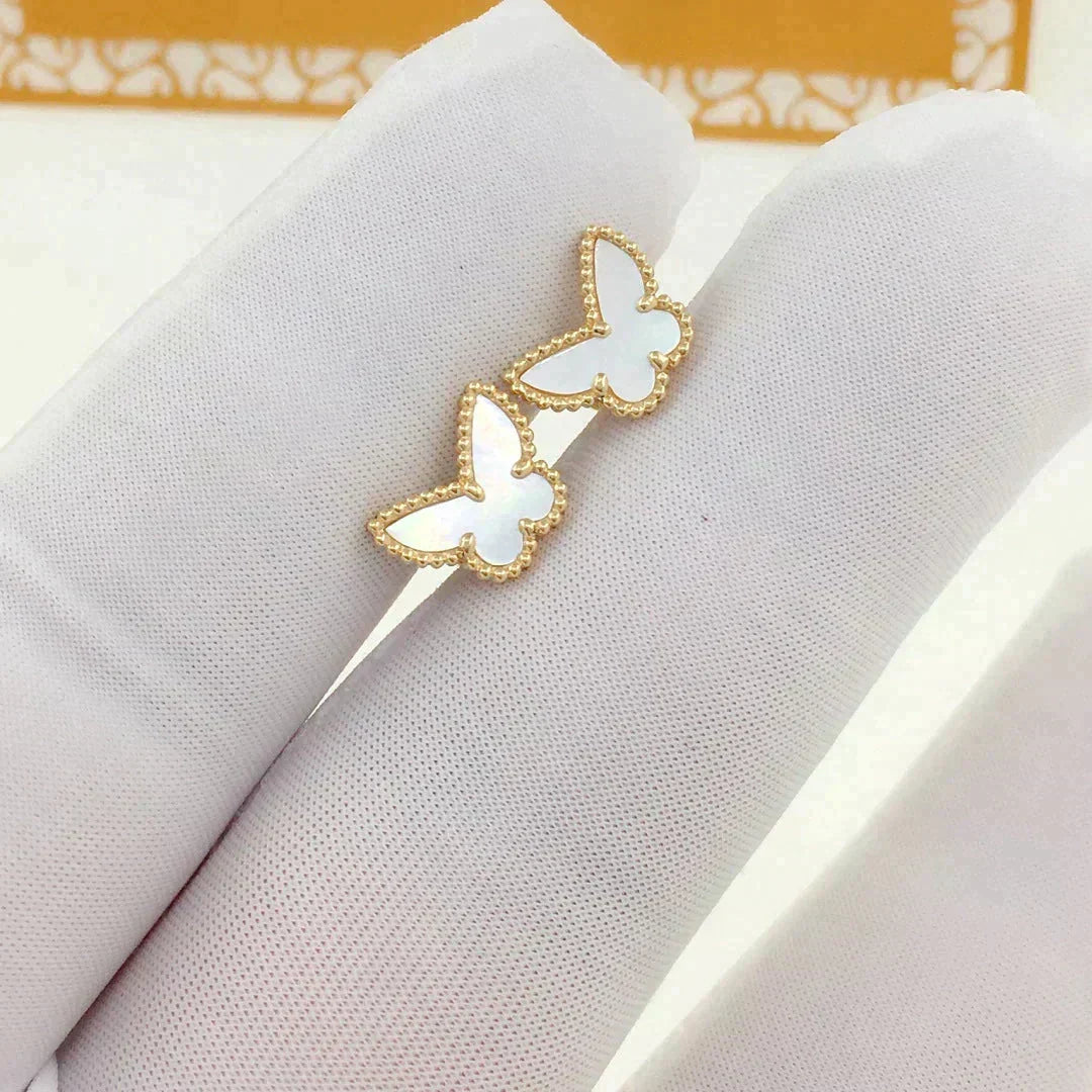 [Cyra]  SWEET BUTTERFLY MOP EARSTUDS