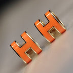 [Cyra]  MINI POP H OHRRINGE ORANGE