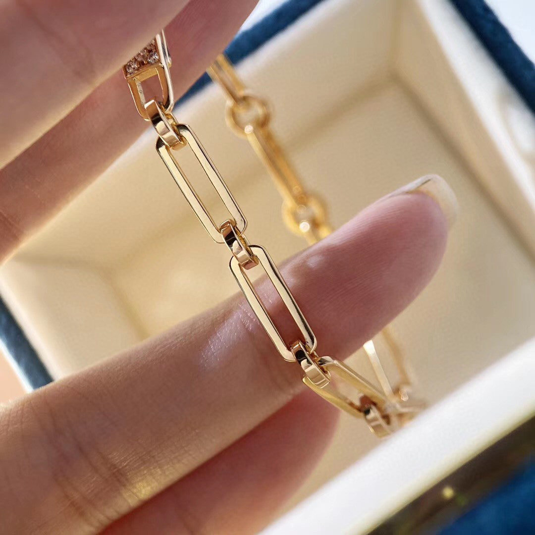 [Cyra]  CHAINE BRACELET SMALL MODEL DIAMOND