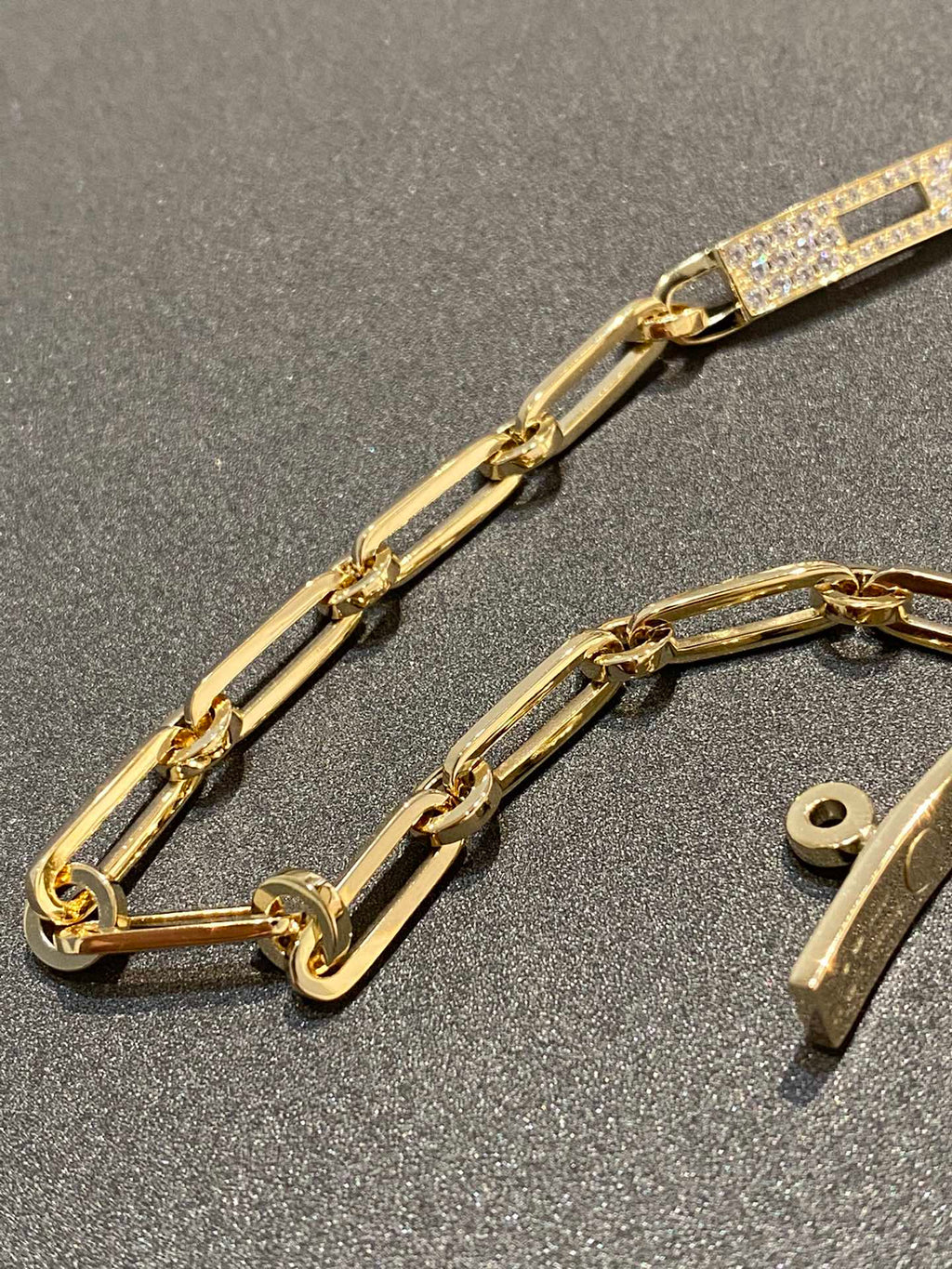 [Cyra]  CHAINE BRACELET SMALL MODEL DIAMOND