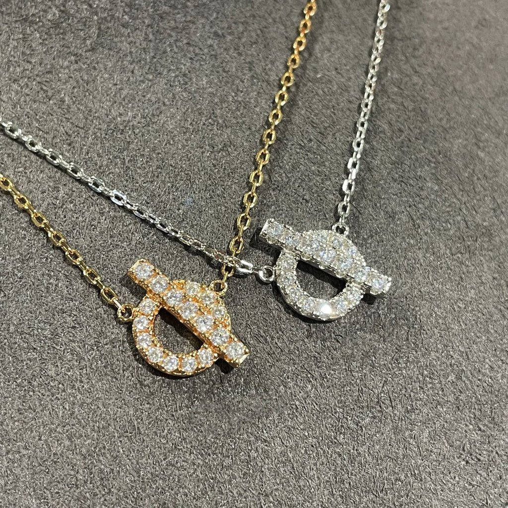 [Cyra]  ECHAPEE NECKLACE DIAMOND