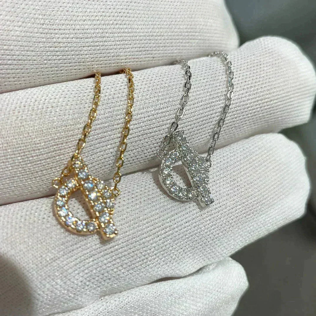 [Cyra]  ECHAPEE NECKLACE DIAMOND