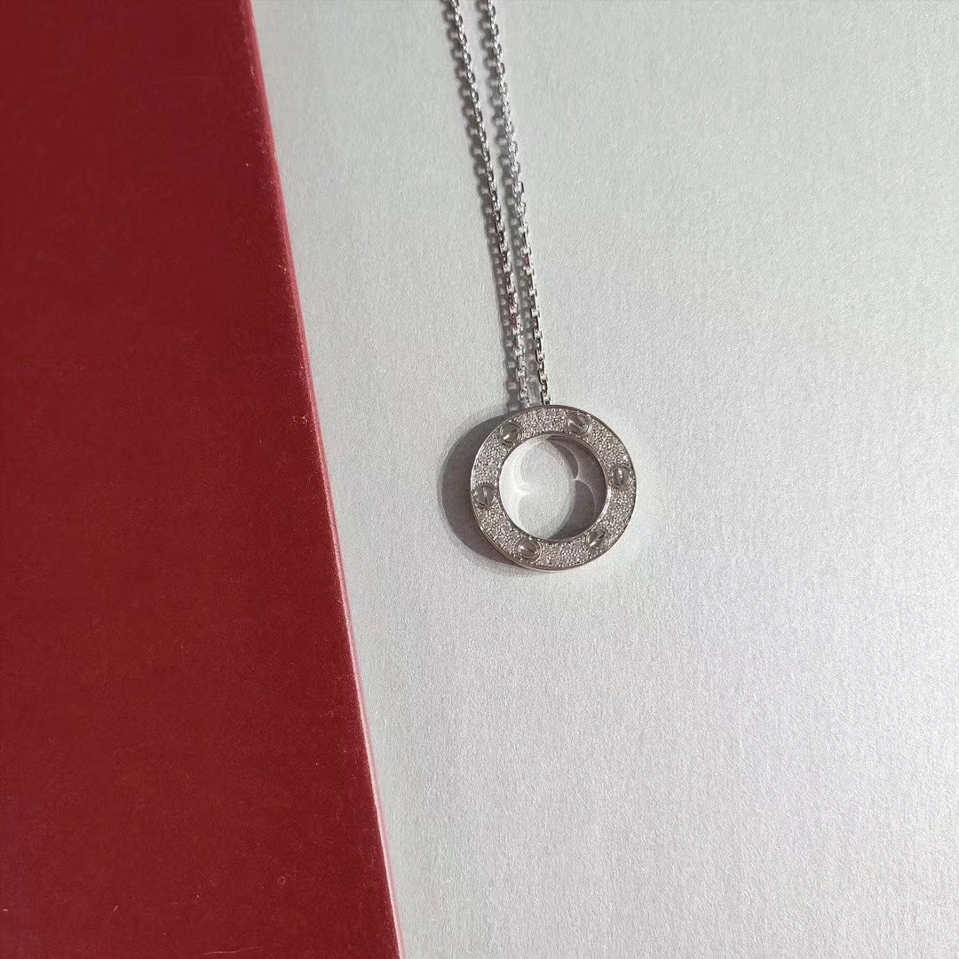 [Cyra] LIEBESKETTE VERSTELLBAR SILBER