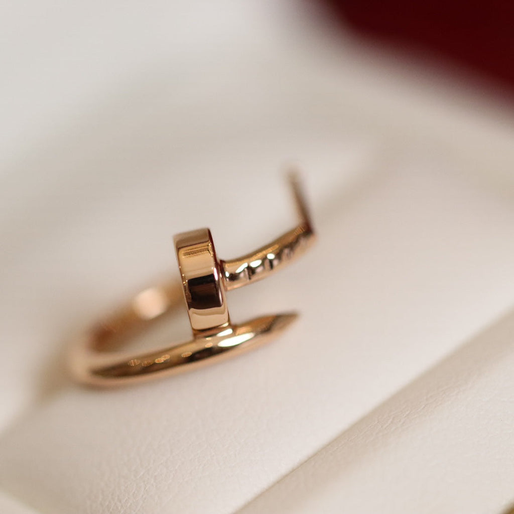 [Cyra]  JUSTE EARRINGS PINK GOLD