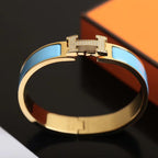 [Cyra]  H CLOUD BLUE BRACELET GOLD DIAMOND