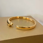 [Cyra] OFFENER ARMBREIF PANTHERE GOLD