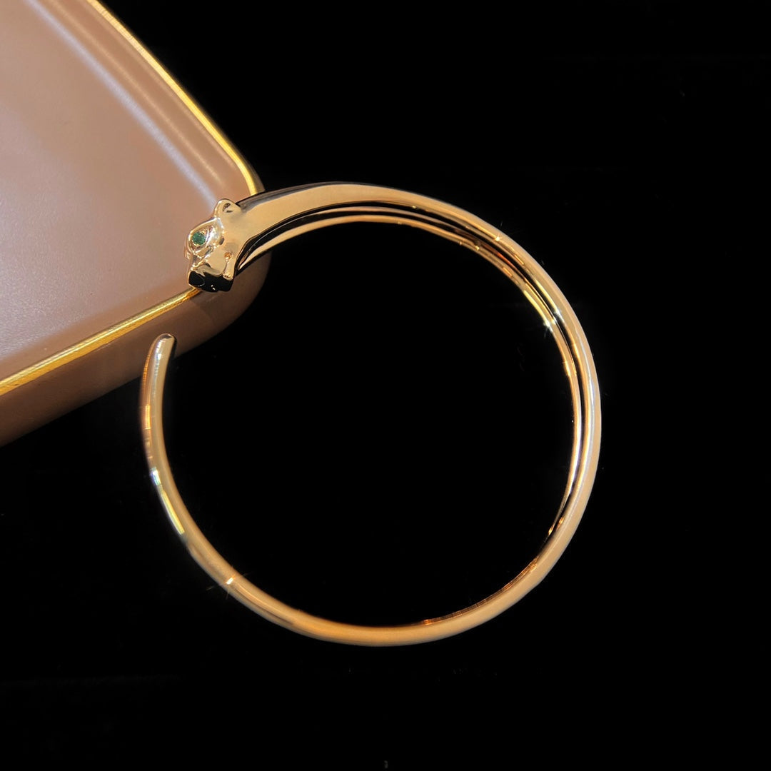 [Cyra] OFFENER ARMBREIF PANTHERE GOLD