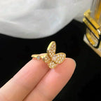 [Cyra]  BUTTERFLY DIAMOND RING