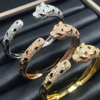 [Cyra]  PANTHERE BIG BRACELET DIAMONDS