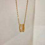 [Cyra]  PERLEE DIAMOND NECKLACE