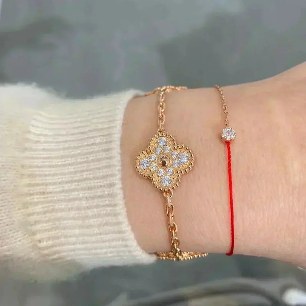 [Cyra] Neue CLOVER 5 MOTIF FULL DIAMOND ARMBAND-KOLLEKTION