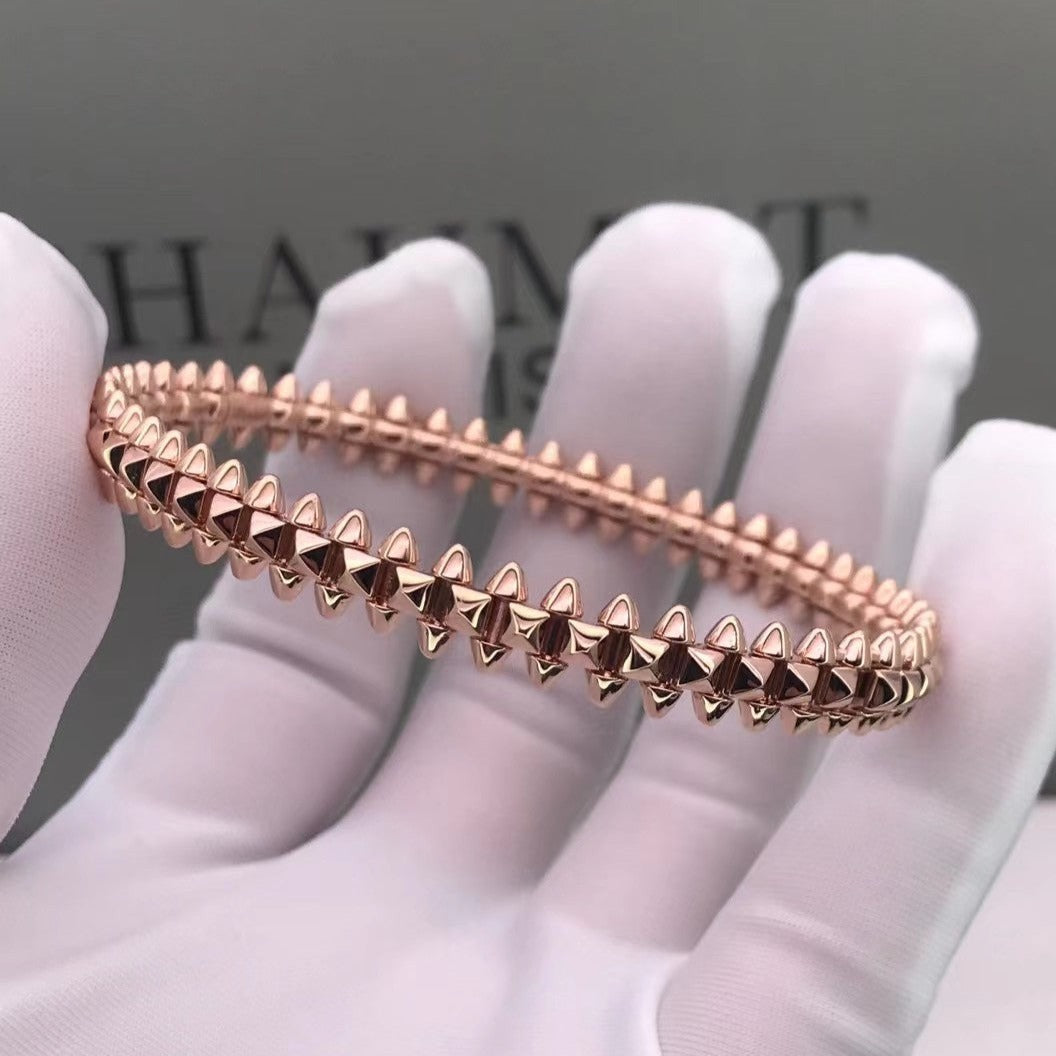 [Cyra]  CLASH PINK GOLD BRACELET