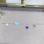 [Cyra] LUCKY SPRING SILBERARMBAND 4 MOTIVE