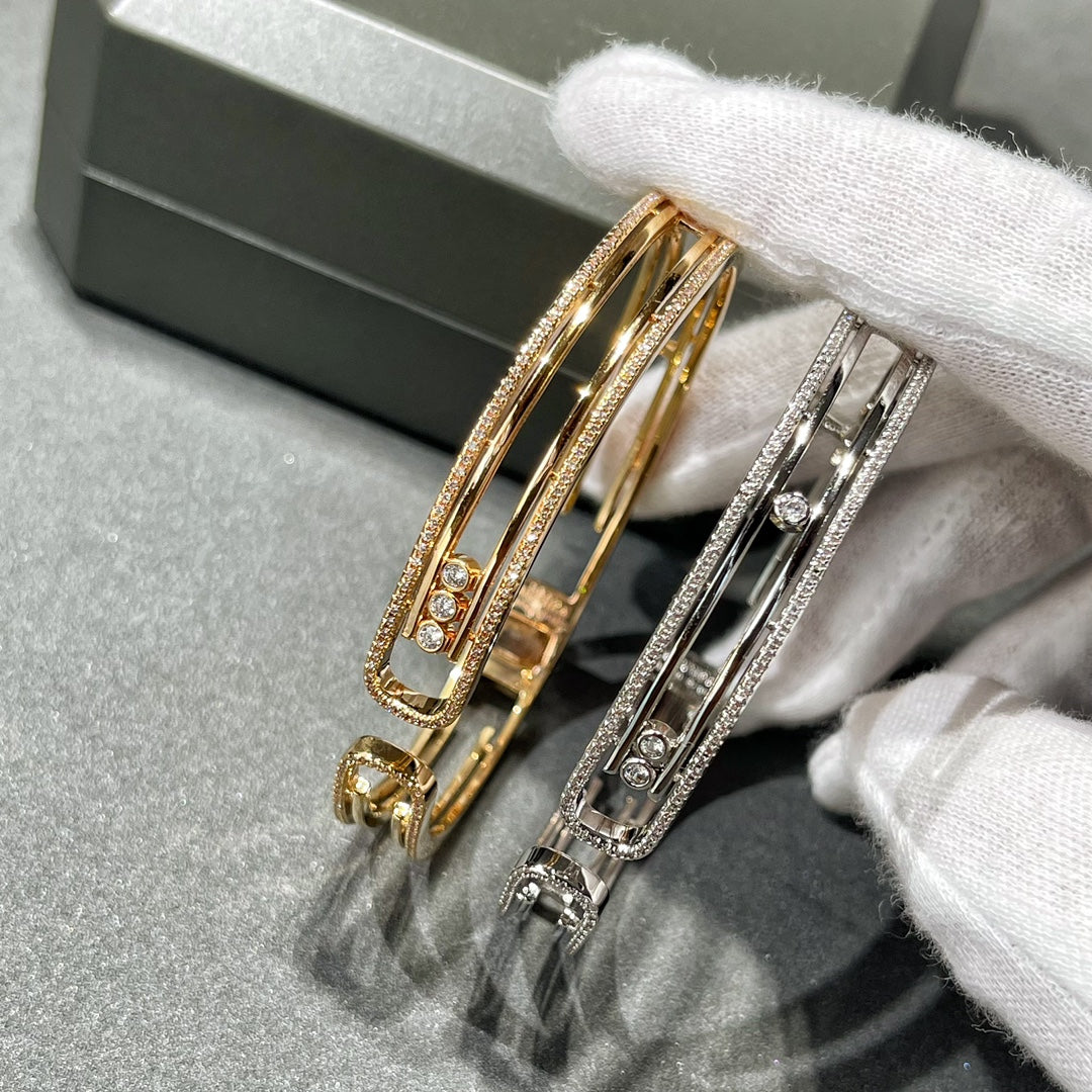 [Cyra] MOVE 10TH DIAMANTARMBAND MIT PAVÉ-BESATZ