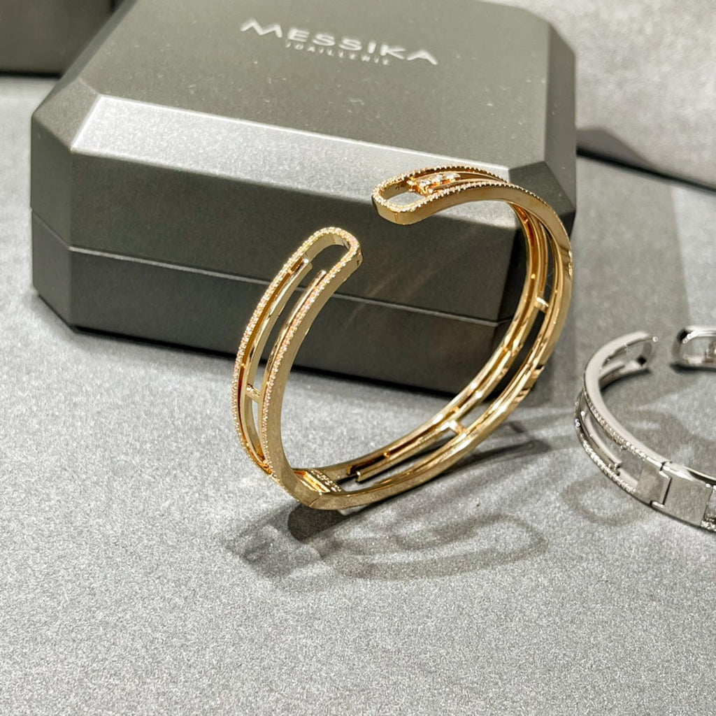 [Cyra] MOVE 10TH DIAMANTARMBAND MIT PAVÉ-BESATZ