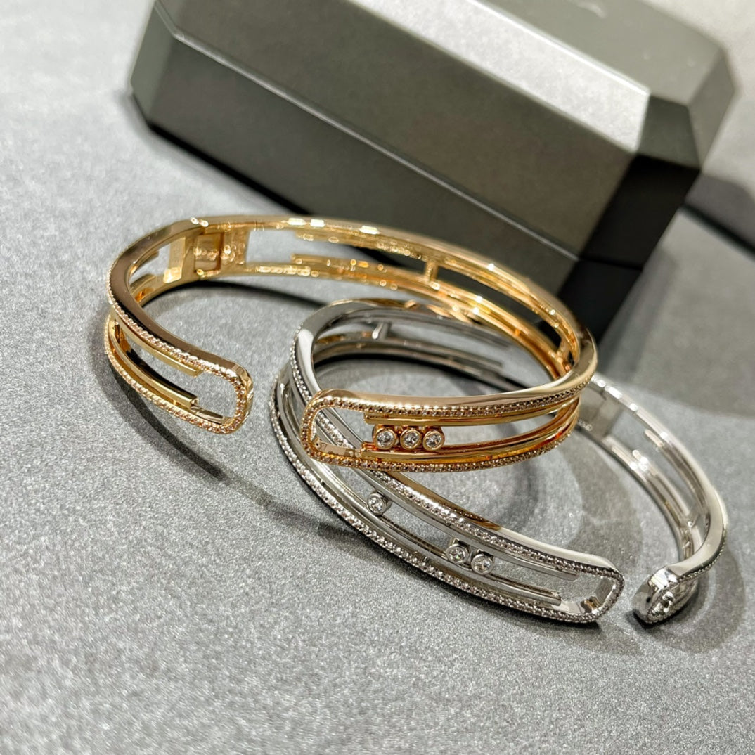[Cyra] MOVE 10TH DIAMANTARMBAND MIT PAVÉ-BESATZ
