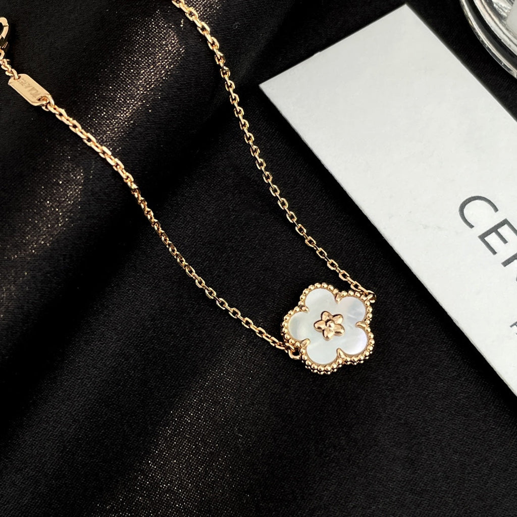 [Cyra] ARMBAND LUCKY SPRING ROSÉGOLD MOP