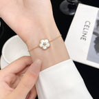 [Cyra] ARMBAND LUCKY SPRING ROSÉGOLD MOP