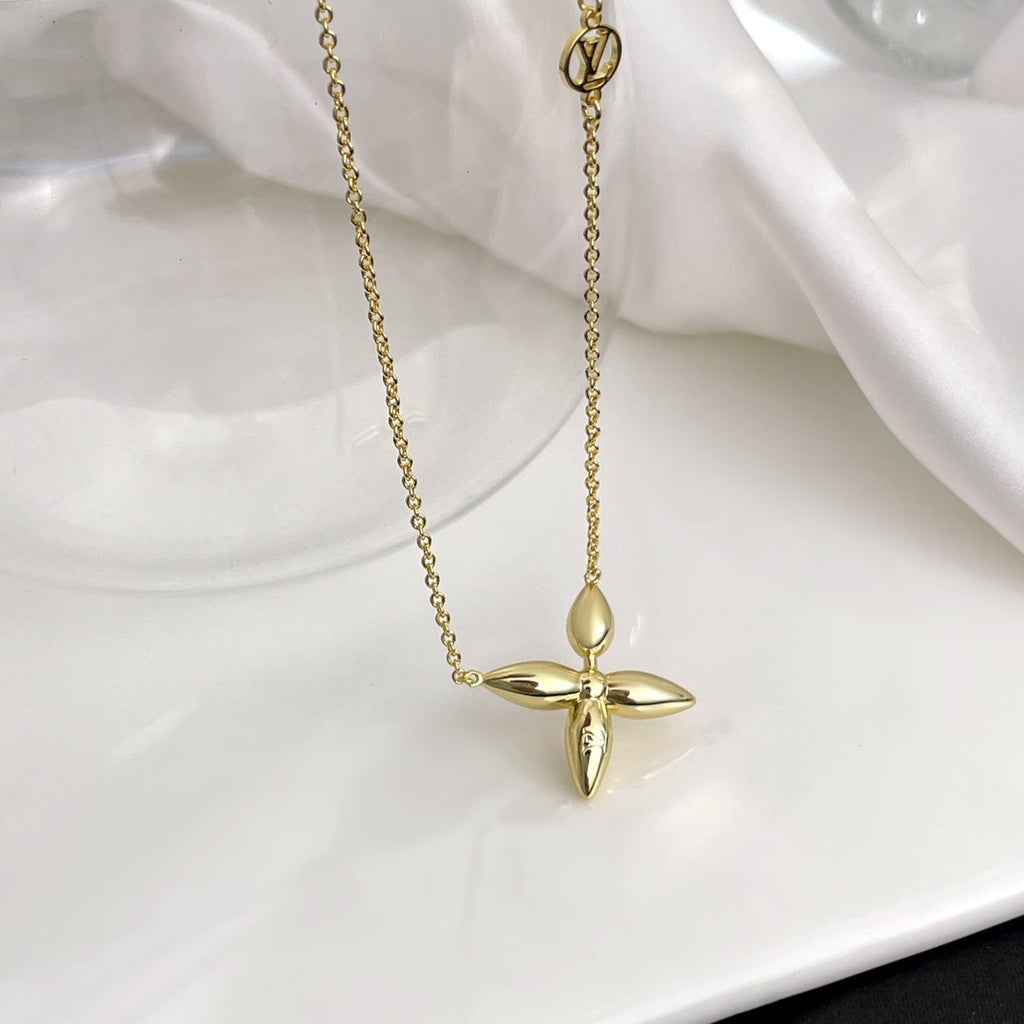 [Cyra]  LOUISETTE GOLD NECKLACE