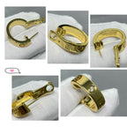 [Cyra] LOVE 5,5-MM-OHRRINGE MIT 1 DIAMANTEN
