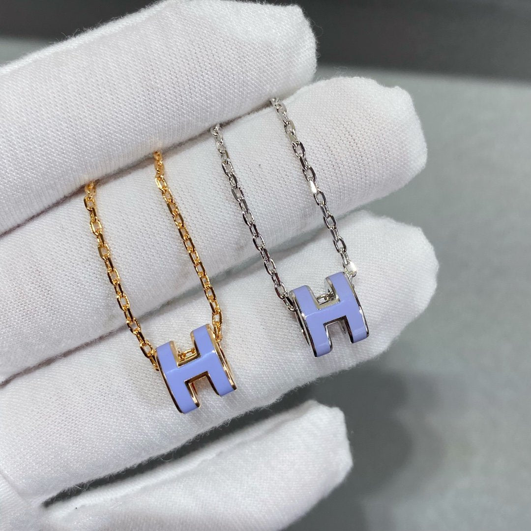 [Cyra]  MINI POP H NECKLACE