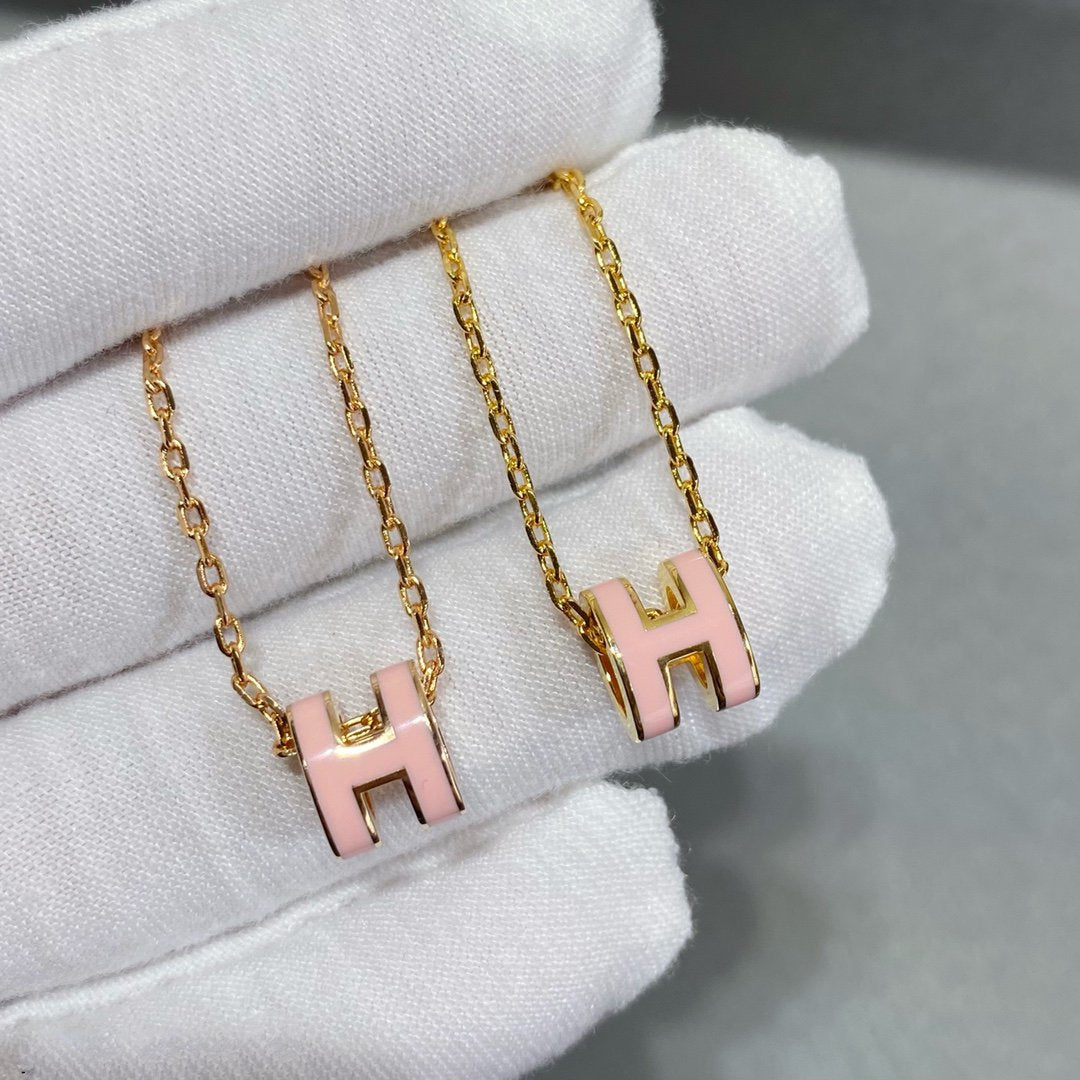 [Cyra]  MINI POP H NECKLACE