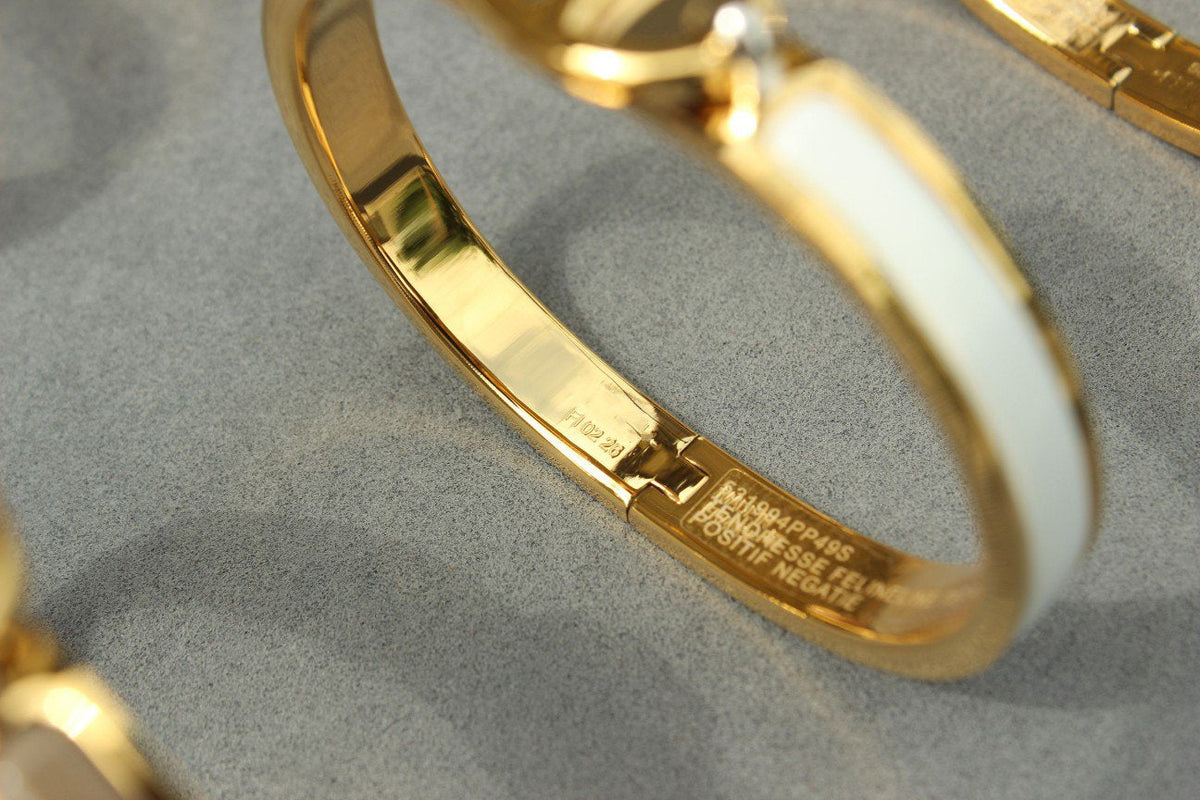[Cyra]  CLIC CHAINE GOLD BRACELET