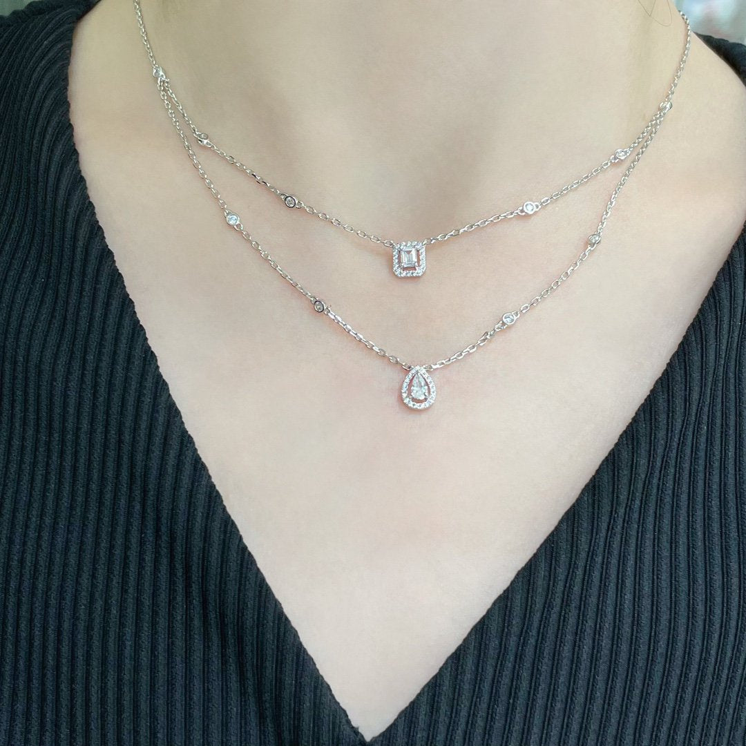 [Cyra] MEINE ZWEIREIHIGE DIAMANTKETTE