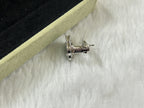 [Cyra]  CLOVER PIETERSITE MEDIUM STUD EARRINGS