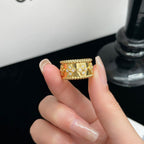 [Cyra]  PERLEE DIAMOND RING, GROSS