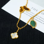 [Cyra] LUCKY SPRING 5-MOTIV-ARMBAND IN GOLD