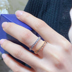 [Cyra]  BEE LOVE DIAMOND PAVED SMALL RING