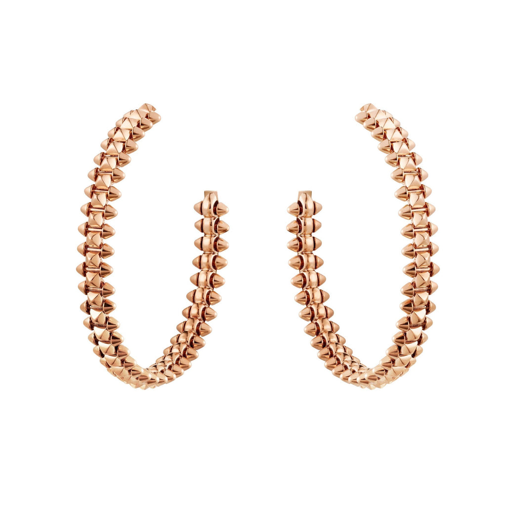 [Cyra]  CLASH LARGE HOOP EARRINGS