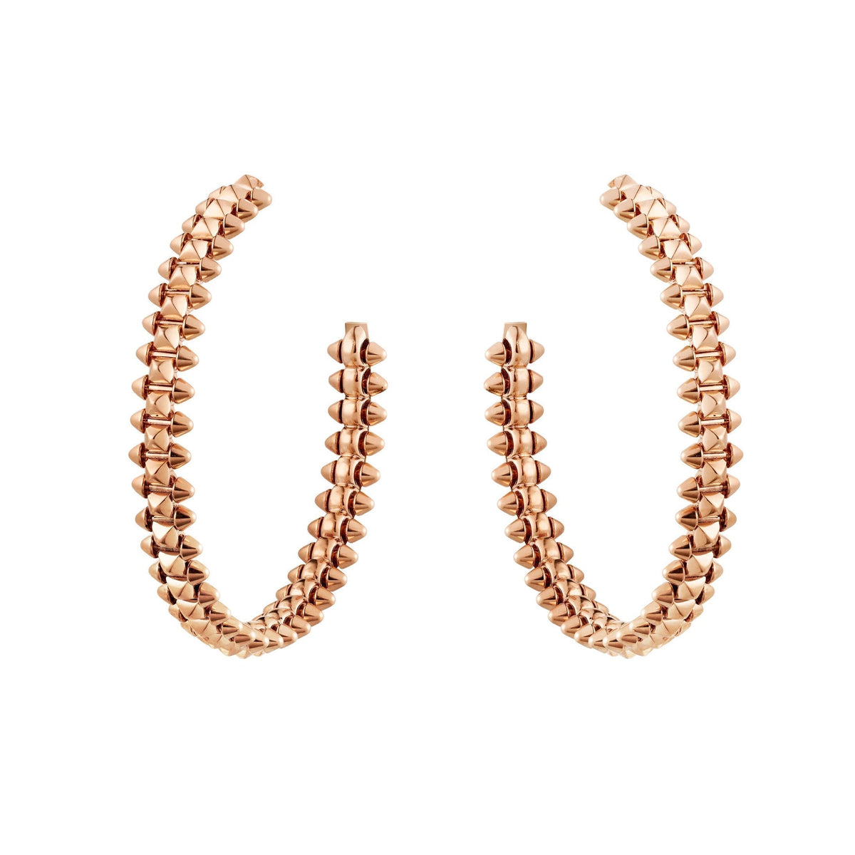 [Cyra]  CLASH LARGE HOOP EARRINGS