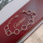 [Cyra] ARMBAND LOVE&JUSTE MIT DIAMANTEN