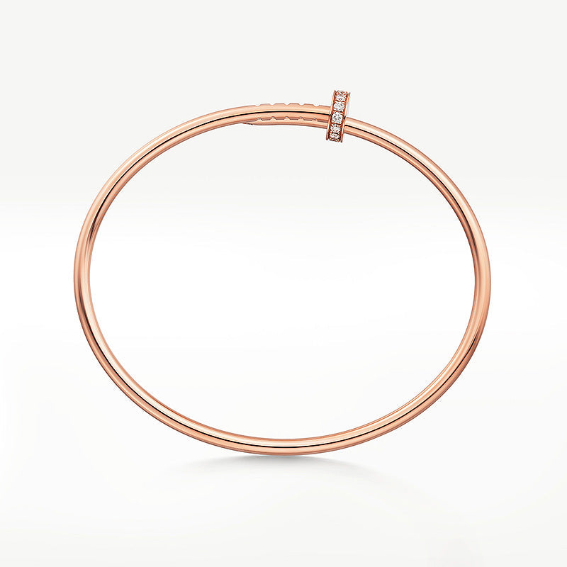 [Cyra] JUSTE UN CLOU ARMBAND 2,5 MM DIAMANTEN
