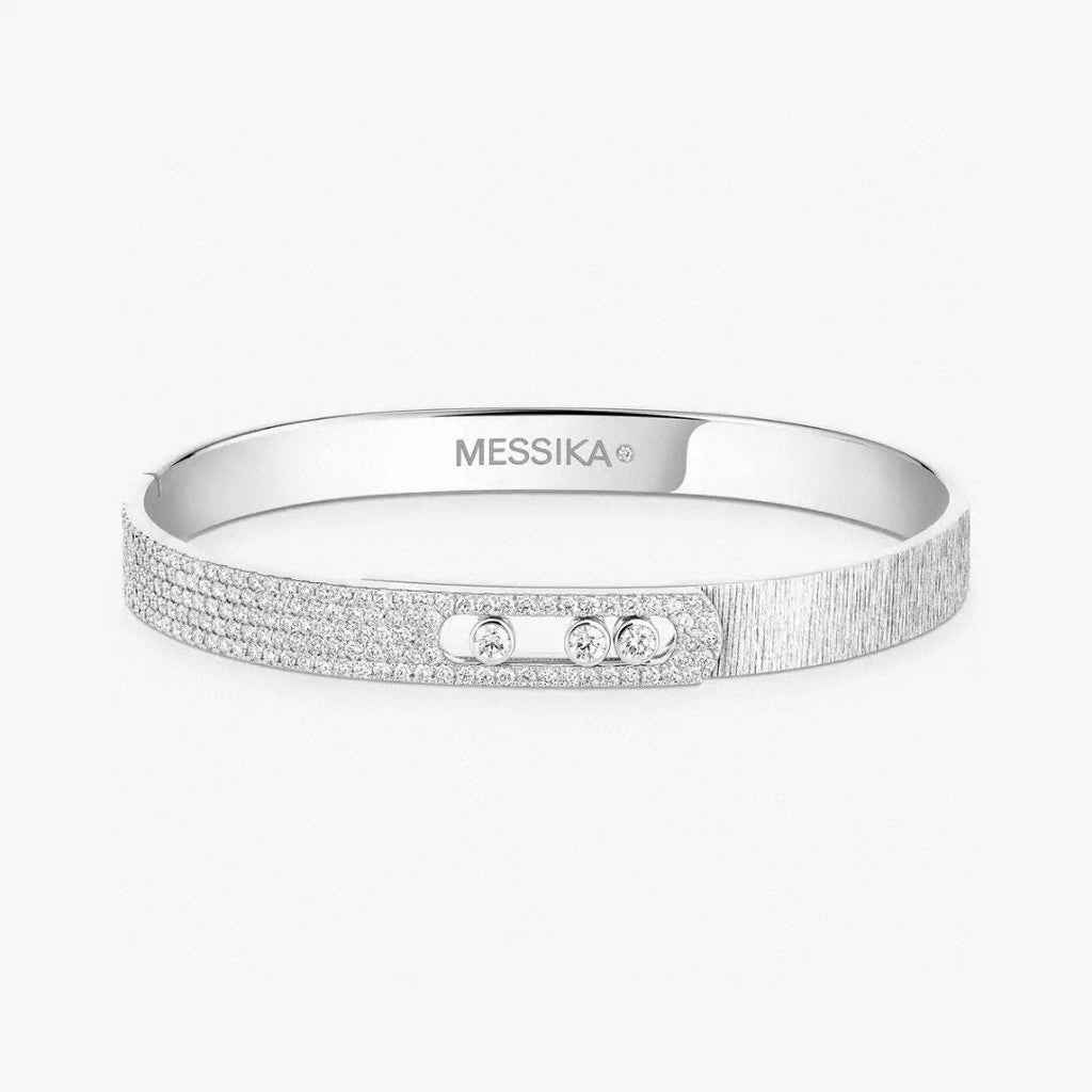 [Cyra] 2026 BRANDNEUES FROSTED-ARMBAND MIT DIAMANTEN IN DREI FARBEN