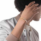 [Cyra] 2026 BRANDNEUES FROSTED-ARMBAND MIT DIAMANTEN IN DREI FARBEN