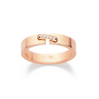 [Cyra]  ALLIANCE LIENS VIDENCE DIAMOND 4MM RING